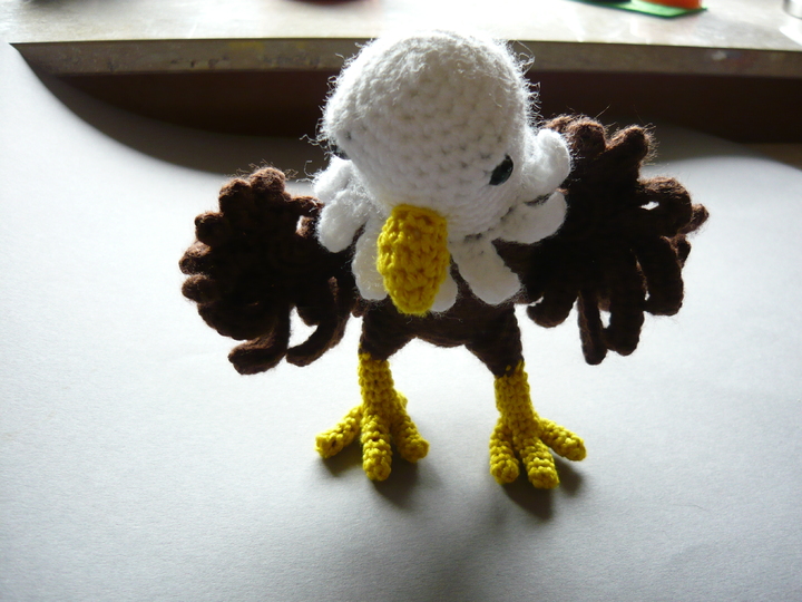 Häkelanleitung Adler Horst