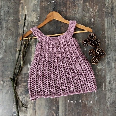 Crochet Baby dress Carola