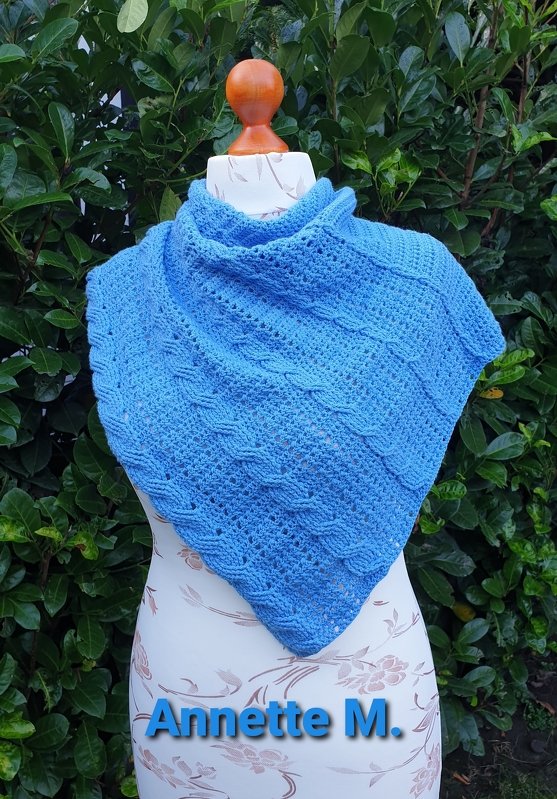 Tuch verzopfter Wintertraum - Bild 2