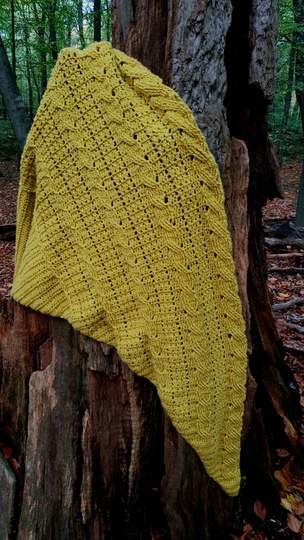 Tuch verzopfter Wintertraum