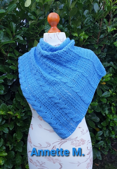 Tuch verzopfter Wintertraum