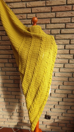 Tuch verzopfter Wintertraum