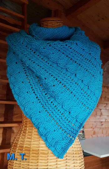 Tuch verzopfter Wintertraum