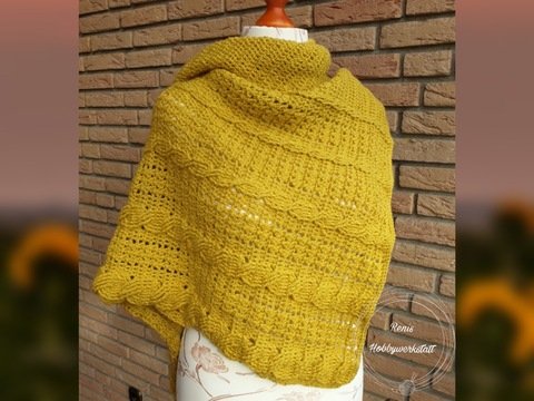 Tuch verzopfter Wintertraum