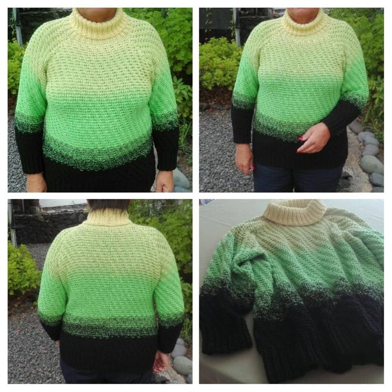 Rollkragenpullover "PoKaHel" mit Wende-Effekt - Bild 4