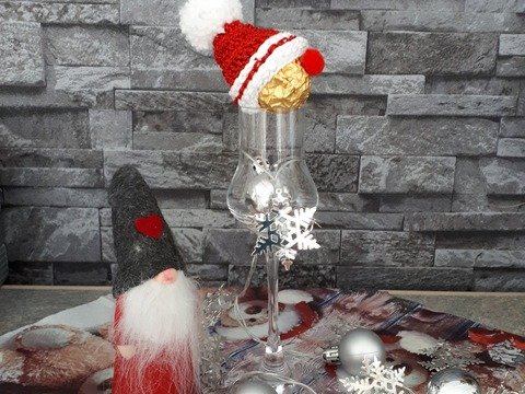 Weihnachtswichtelchen / Geschenkanhänger