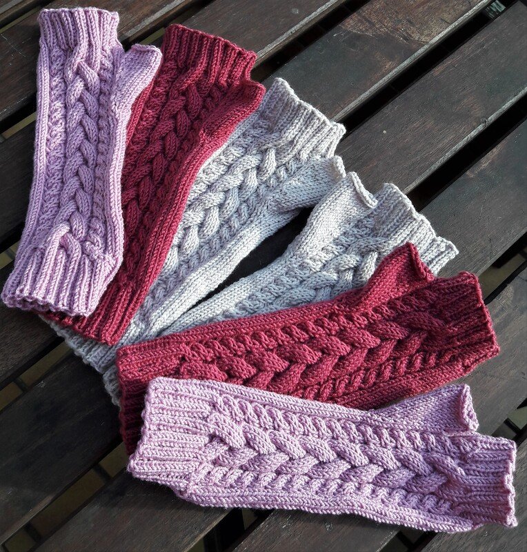 Strickanleitung für die Armstulpen "Greta" - Bild 4