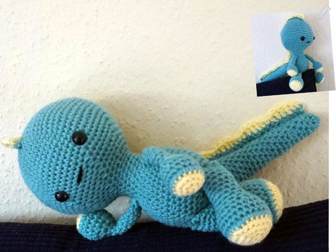 Crochet Pattern Dino Sauriefi !