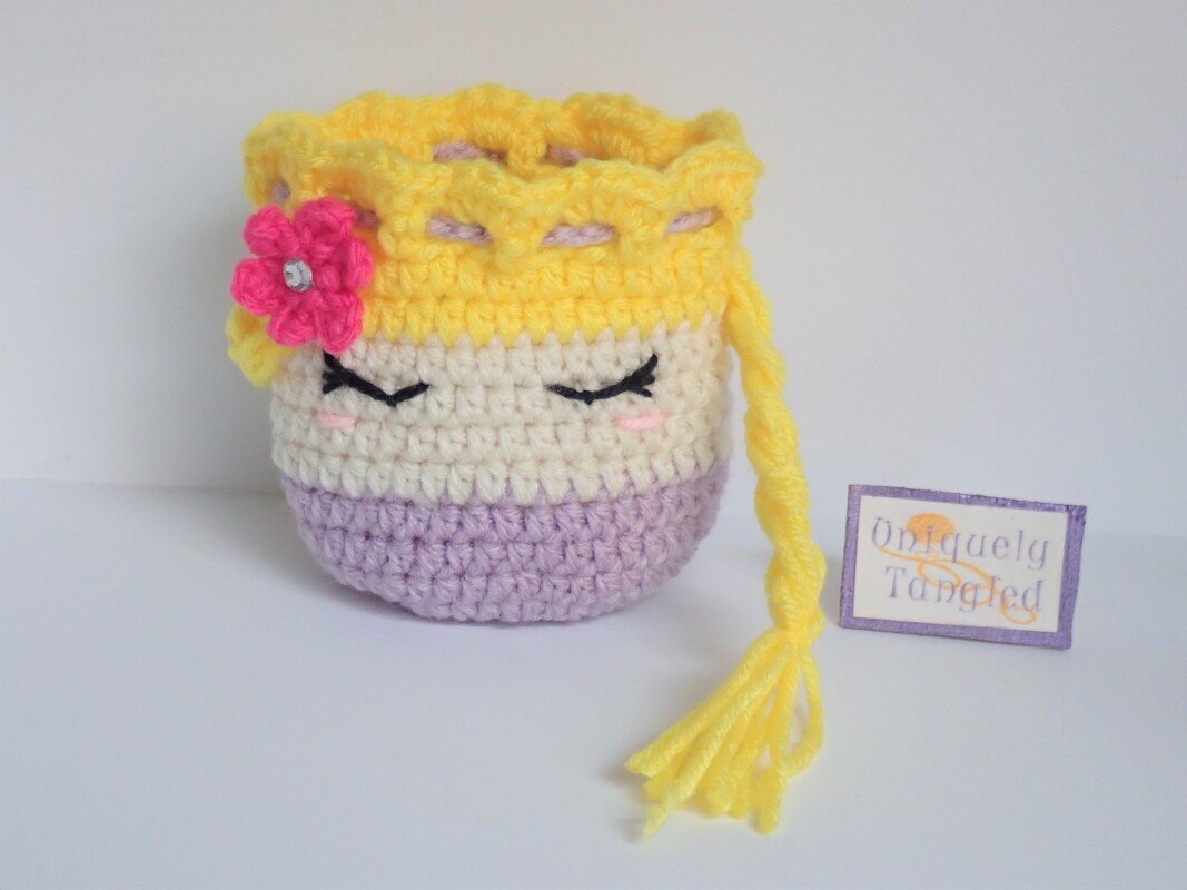 Princess Trinket Pouches/Bags- Crochet Pattern- English - Image 2