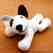 amigurumi dog bull terrier Jokie Joke, PDF crochet pattern animal tutorial bully egghead 6 inches tutorial file