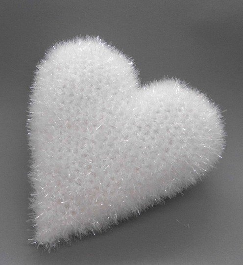 Häkelanleitung Herz Deko Badeschwamm  schnell und einfach