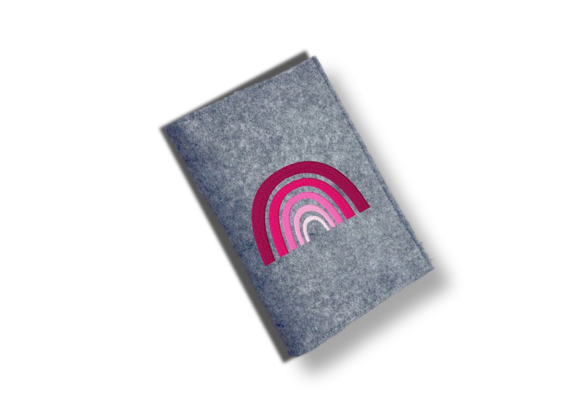 Stickdatei Regenbogen - zwei Größen