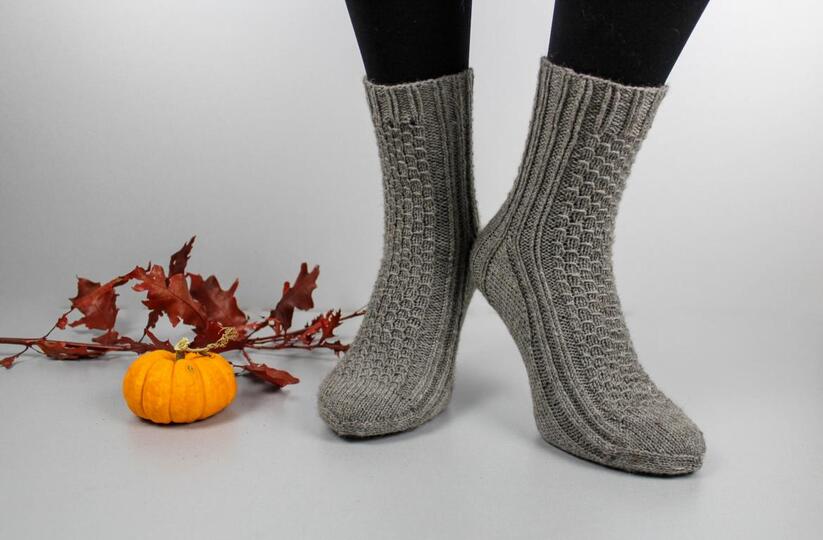 Plan B Socks Strickanleitung - Socken mit Herzchenferse