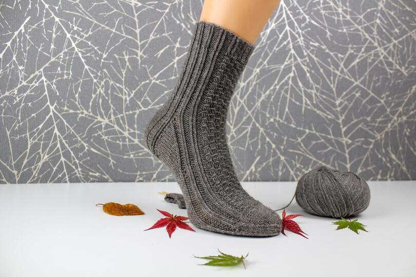 Plan B Socks Strickanleitung - Socken mit Herzchenferse