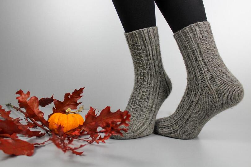 Plan B Socks Strickanleitung - Socken mit Herzchenferse