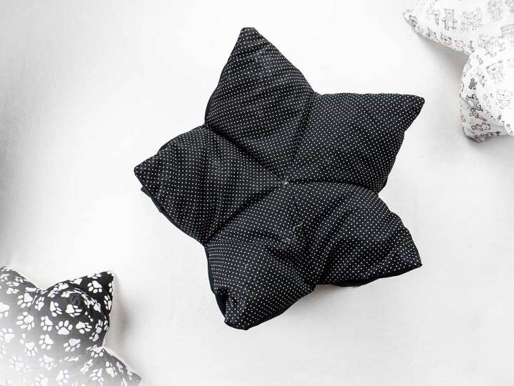Sternenkissen nähen für Hund und Katze