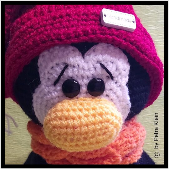 Häkelanleitung / Amigurumi / Pepper der Pinguin