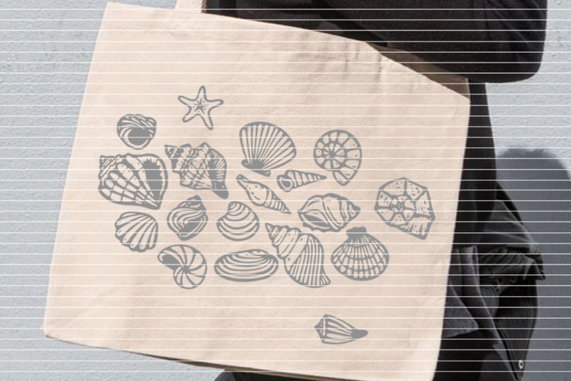 Muscheln Plotterdatei SVG DXF