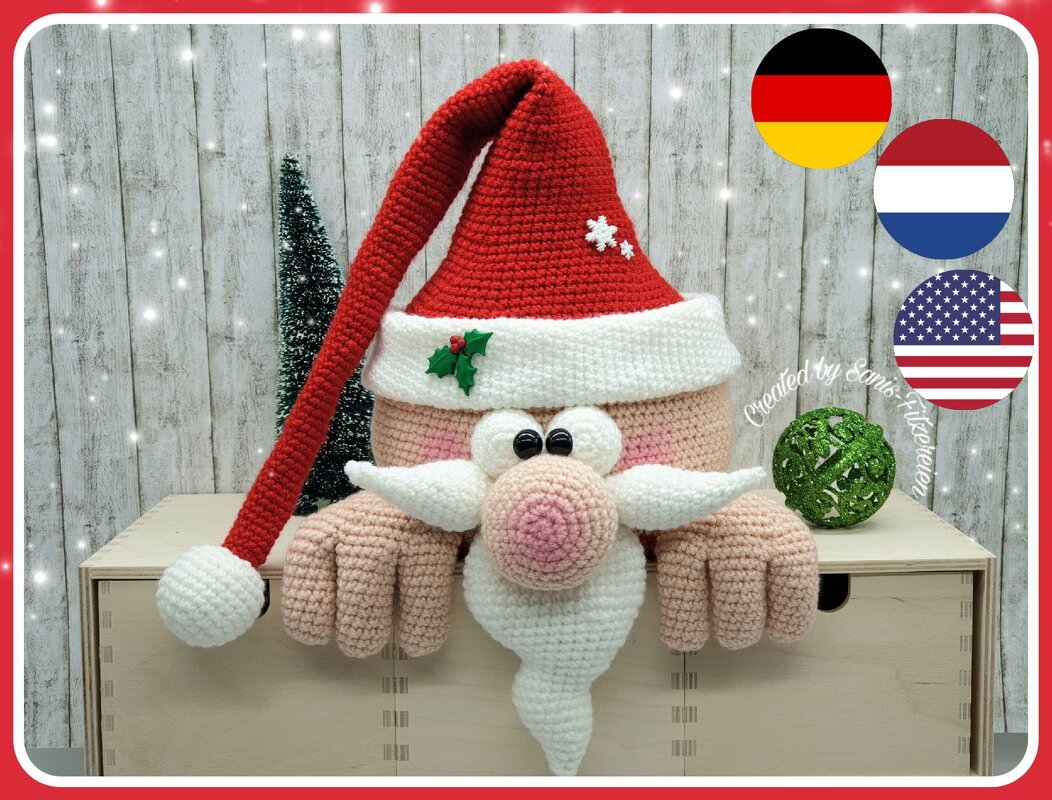 crochet pattern Santa Claus