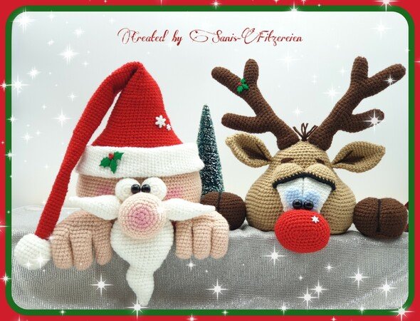 crochet pattern Santa Claus