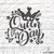 Queen of the Day Plotterdatei SVG DXF