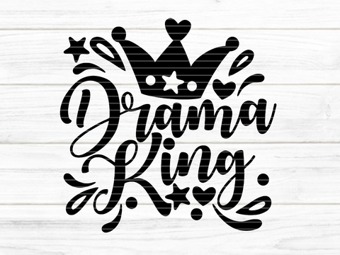 Drama King Plotterdatei SVG DXF FCM