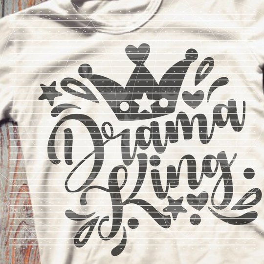 Drama King Plotterdatei SVG DXF