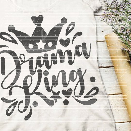 Drama King Plotterdatei SVG DXF