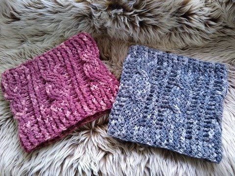 Häkelanleitung für den Loop "Braids weave" unisex