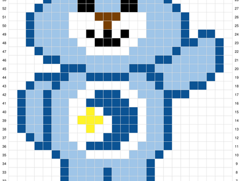 Anleitung Glücksbären Decke