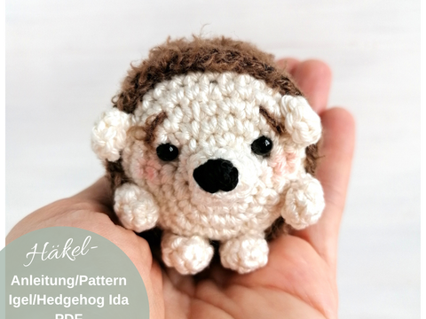 Häkelanleitung Igel Ida