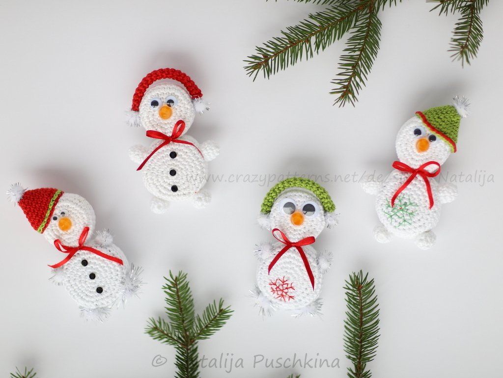 Leuchtende Schneemänner - Perfekte Dekoration für Winterzeit