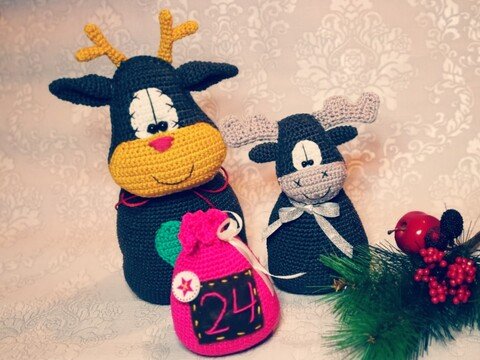 Kleine Geschenksäckchen als Adventskalender