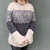Mohairpullover mit Zopfmuster "von unten nach oben"