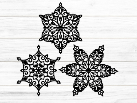 Sterne Plotterdatei SVG DXF FCM