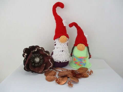 Häkelanleitung Herr und Frau Wichtel