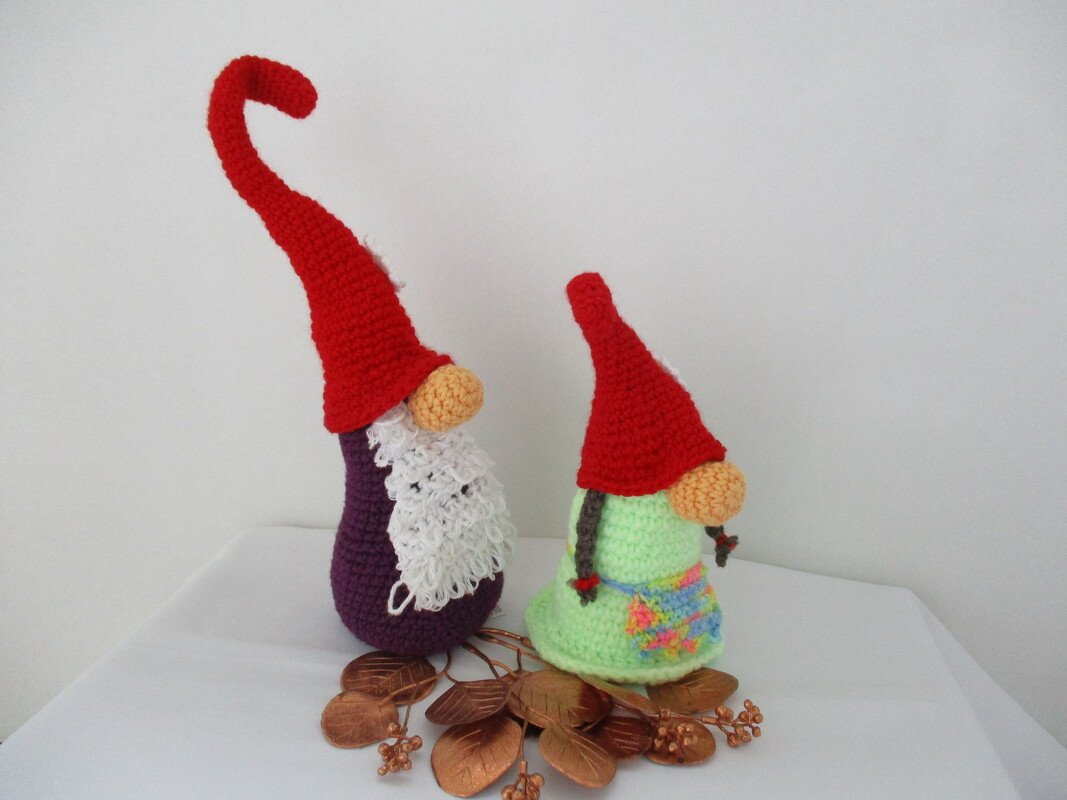 Häkelanleitung Herr und Frau Wichtel - Bild 4