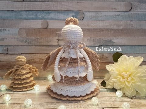 Häkelanleitung Engel groß
