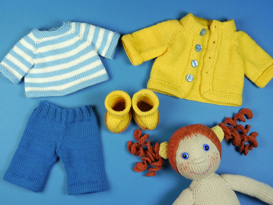 Doll Outfit Autumn '19, knitting pattern