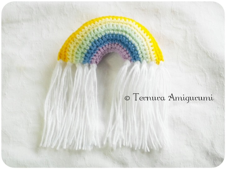 Rainbow crochet pattern PDF ternura amigurumi english- deutsch- dutch