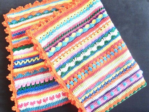 „Bunte Babydecke“