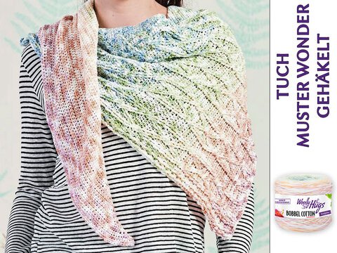 TUCH MUSTER WONDER GEHÄKELT