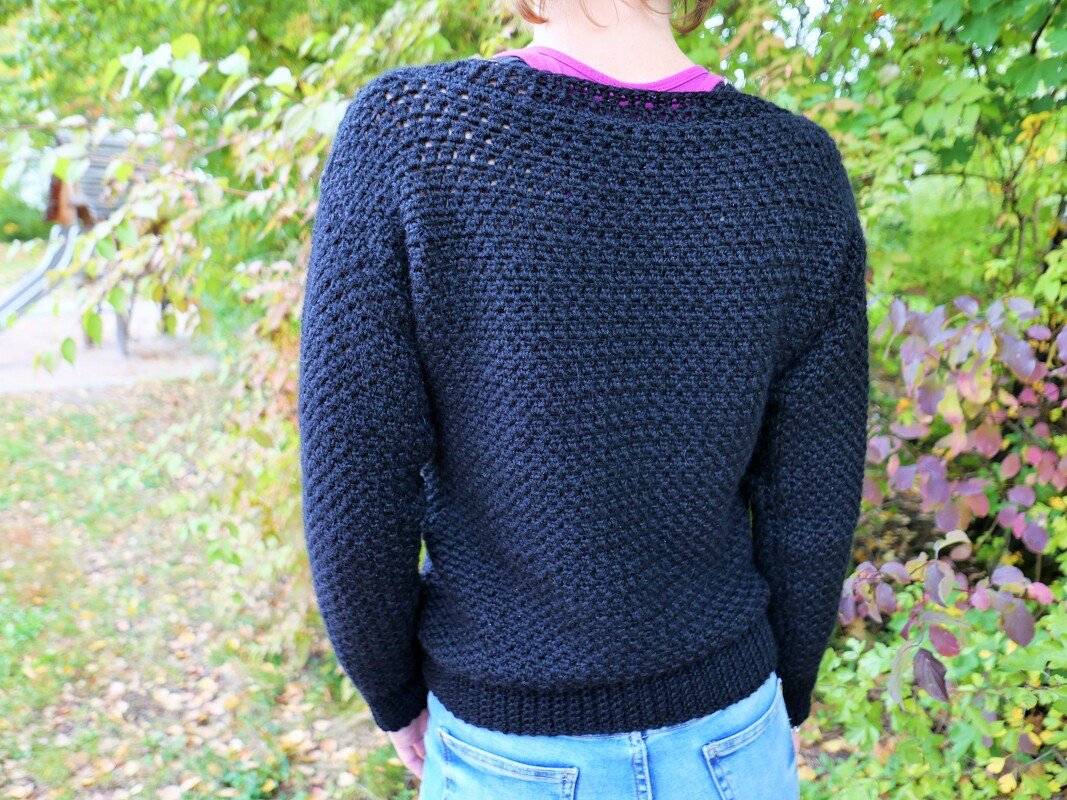 Häkelanleitung Pullover „Romy“ – schlichtes, bequemes Basic-Teil - Bild 4