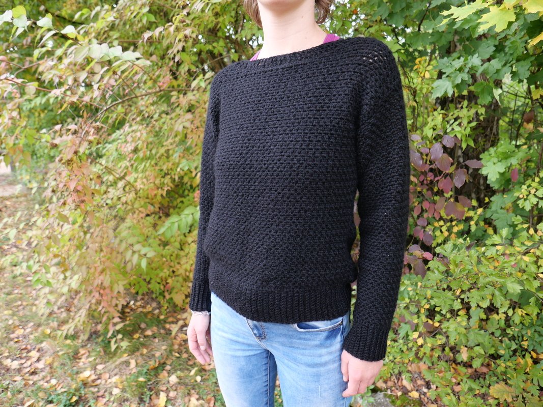 Häkelanleitung Pullover „Romy“ – schlichtes, bequemes Basic-Teil - Bild 2