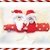 Häkelanleitung Serviettenringe / Anhänger Weihnachtsmann