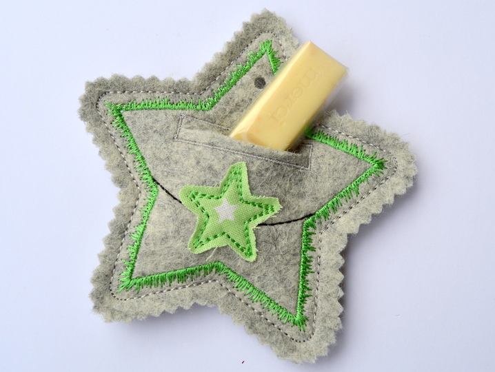 ITH Stickdatei Geschenkanhänger Stern 10x10cm