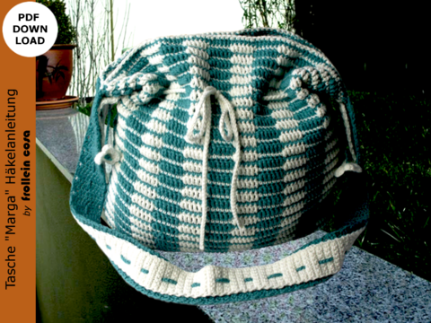 Häkelanleitung Tasche "Marga"