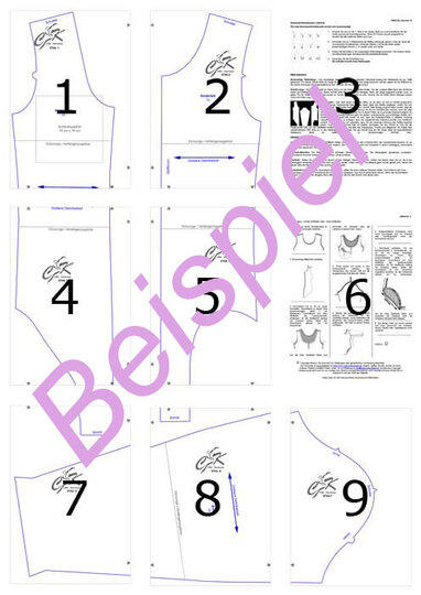 Body Jersey Leotard size 152 (12) sewing pattern