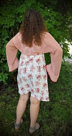 Häkelanleitung Ärmelschal Fatushe ( Ohne Maschenprobe / Für jede Größe nach zuarbeiten)