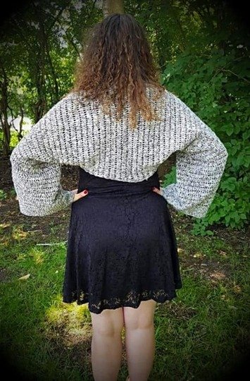 Häkelanleitung Ärmelschal Bredrije ( Ohne Maschenprobe / Für jede Größe nach zu arbeiten)